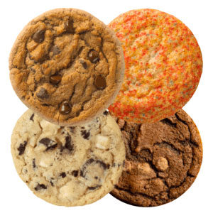 Picture of Original Chocolate Chip and Double Fudge Cookies